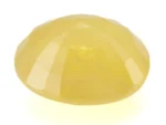 Natural Nizerian Yellow Sapphire 6.25 Carat / 6.87 Ratti Back View