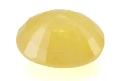 Natural Nizerian Yellow Sapphire 6.25 Carat / 6.87 Ratti Back View