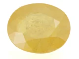 Original Pukhraj Stone 6.92 Ratti (6.30 Carat) Yellow Sapphire - Nigerian