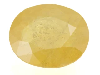 Original Pukhraj Stone 6.92 Ratti (6.30 Carat) Yellow Sapphire - Nigerian