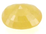 Natural Nizerian Yellow Sapphire 6.55 Carat / 7.20 Ratti Back View