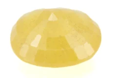 Natural Nizerian Yellow Sapphire 6.55 Carat / 7.20 Ratti Back View