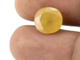 Natural Nizerian Yellow Sapphire 6.55 Carat / 7.20 Ratti Size Reference