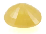 Natural Nizerian Yellow Sapphire 6.60 Carat / 7.25 Ratti Back View