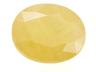 Original Pukhraj Stone 7.36 Ratti (6.70 Carat) Yellow Sapphire