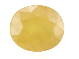 Original Pukhraj Stone 7.58 Ratti (6.90 Carat) Yellow Sapphire showcasing vibrant opulence