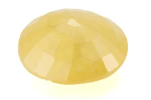 Natural Nizerian Yellow Sapphire 7.00 Carat / 7.69 Ratti Back View