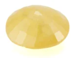 Natural Nizerian Yellow Sapphire 7.00 Carat / 7.69 Ratti Back View