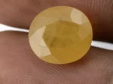 Natural Nizerian Yellow Sapphire 7.10 Carat / 7.80 Ratti Size Reference