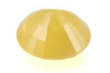 Natural Nizerian Yellow Sapphire 7.10 Carat / 7.80 Ratti Back View