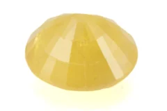 Natural Nizerian Yellow Sapphire 7.10 Carat / 7.80 Ratti Back View