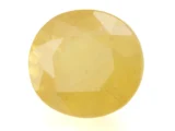 Original Pukhraj Stone 7.80 Ratti (7.10 Carat) Yellow Sapphire showcasing majestic sparkle