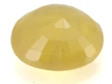 Natural Nizerian Yellow Sapphire 7.15 Carat / 7.86 Ratti Back View