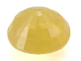 Natural Nizerian Yellow Sapphire 7.25 Carat / 7.98 Ratti Back View