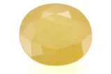 Original Pukhraj Stone 8.24 Ratti (7.50 Carat) Yellow Sapphire - Nigerian showcasing vibrant yellow color