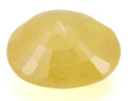 Natural Nizerian Yellow Sapphire 7.55 Carat / 8.30 Ratti Back View