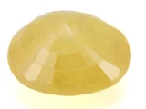 Natural Nizerian Yellow Sapphire 7.55 Carat / 8.30 Ratti Back View