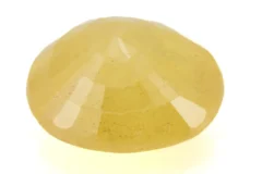 Natural Nizerian Yellow Sapphire 7.55 Carat / 8.30 Ratti Back View