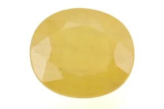 Original Pukhraj Stone 8.30 Ratti (7.55 Carat) Yellow Sapphire showcasing vibrant opulence