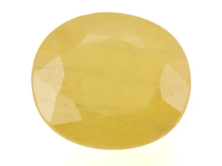 Original Pukhraj Stone 8.30 Ratti (7.55 Carat) Yellow Sapphire showcasing vibrant opulence