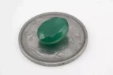 Natural Green Onex 3.60 Carat - Size Reference