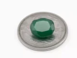 Natural Green Onex 4.00 Carat - Size Reference