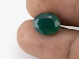 Natural Green Onex 4.63 Carat - Size Reference