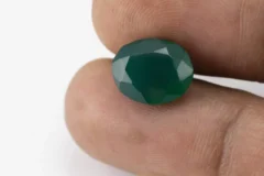 Natural Green Onex 4.63 Carat - Size Reference