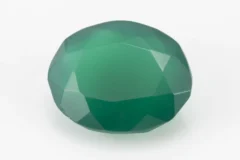 Original Onyx Stone 4.63 Carat oval green gemstone