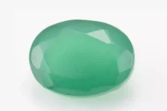 Original Onyx Stone 4.90 Carat oval green gemstone