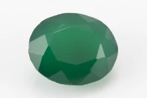 Original Onyx Stone 5.98 carat oval green gemstone