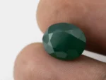Natural Green Onex 5.98 Carat - Size Reference