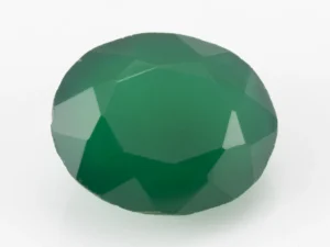 Original Onyx Stone 5.98 carat oval green gemstone