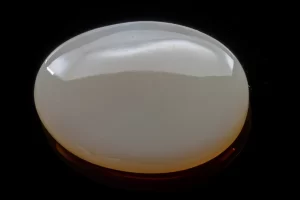 Natural White Opal 13.485 Carat - Back View