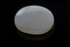 Natural White Opal 6.415 Carat - Back View