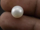 Pearl 6.27 Carat / 6.89 Ratti - Ball Shape - Size Reference