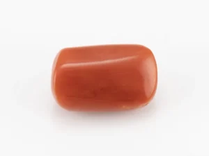 Red Coral (Moonga) 5.35 Carat / 5.89 Ratti - Back View