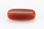 Red Coral (Moonga) 6.00 Carat / 6.59 Ratti - Back View
