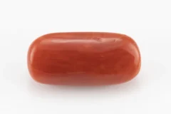 Red Coral (Moonga) 6.17 Carat / 6.78 Ratti - Back View