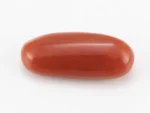 Red Coral (Moonga) 6.65 Carat / 7.31 Ratti - Back View