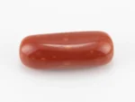 Red Coral (Moonga) 9.605 Carat / 10.55 Ratti - Back View