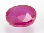 Manik Stone 10.68 Ratti - 9.72 Carat Ruby Stone showcasing vibrant red color