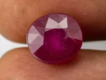 Size Reference: Authentic Ruby (Manek) 11.35 Carat / 12.47 Ratti - Size Reference