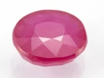 Front View: Authentic Ruby (Manek) 11.89 Carat / 13.06 Ratti - Front View