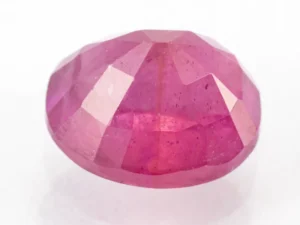 Back View: Authentic Ruby (Manek) 4.77 Carat / 5.24 Ratti - Back View