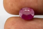 Size Reference: Authentic Ruby (Manek) 4.77 Carat / 5.24 Ratti - Size Reference