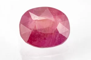 Front View: Authentic Ruby (Manek) 5.00 Carat / 5.49 Ratti - Front View