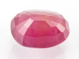 Back View: Authentic Ruby (Manek) 5.00 Carat / 5.49 Ratti - Back View
