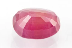 Back View: Authentic Ruby (Manek) 5.00 Carat / 5.49 Ratti - Back View