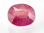 Manik Stone 5.49 Ratti - 5.00 Carat Ruby Stone showcasing vibrant red color